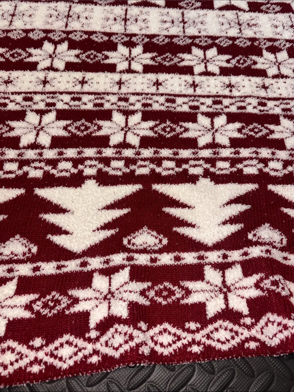 Christmas blanket bundle! Festive Red Holiday Throw Blanket
